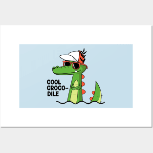 Cool crocodile Posters and Art